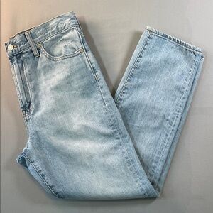 Madewell High Rise Slightly Distressed “The Perfect Vintage” Jeans | Size 30